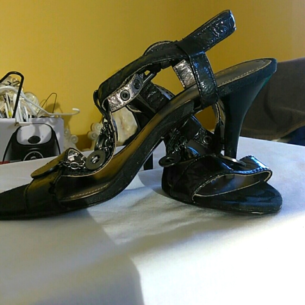 Coach ladies heeled sandal.